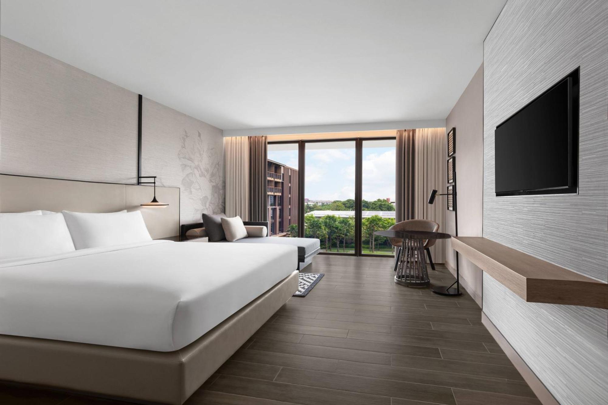 Courtyard By Marriott Bangkok Suvarnabhumi Airport Esterno foto