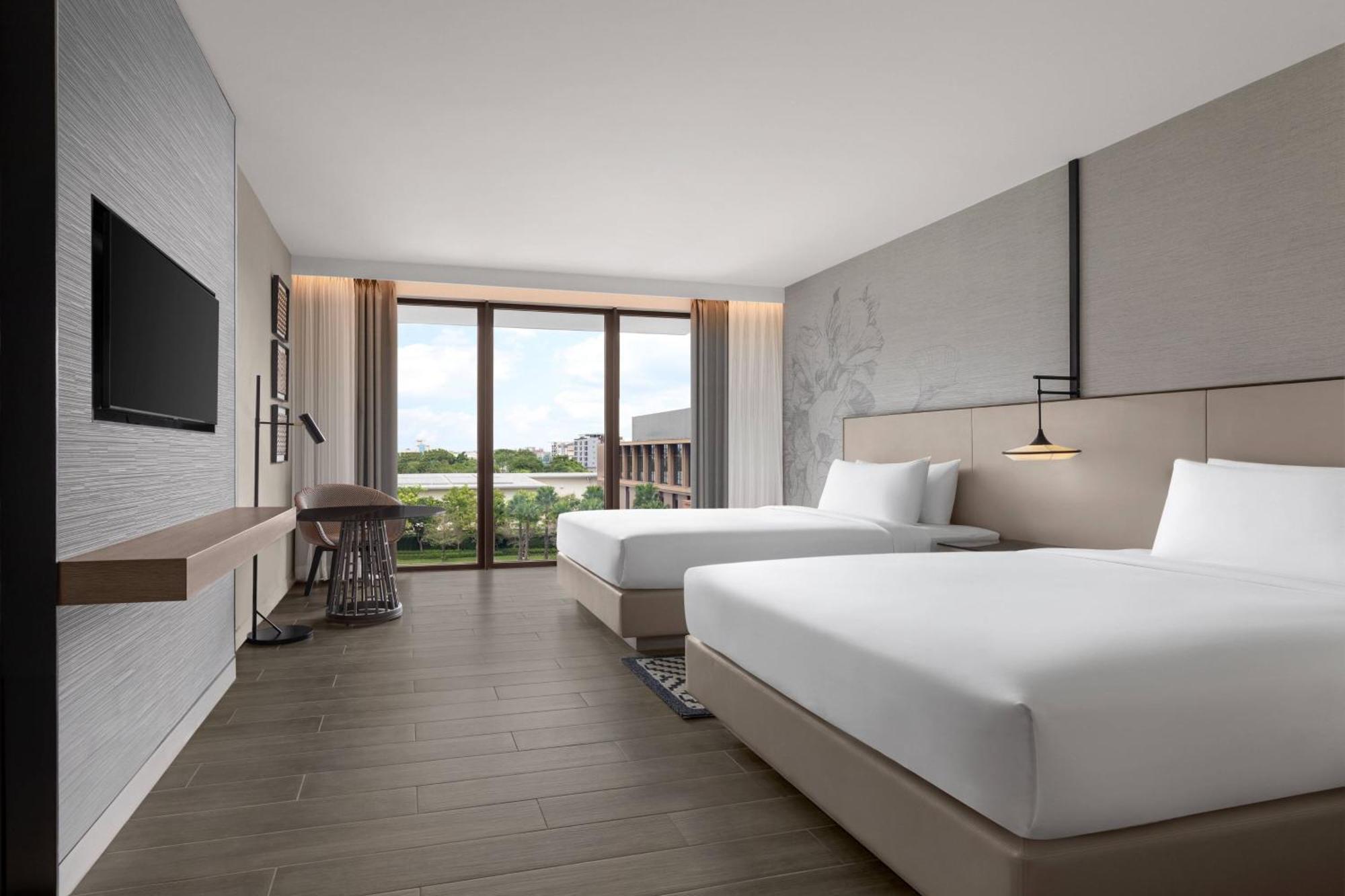 Courtyard By Marriott Bangkok Suvarnabhumi Airport Esterno foto