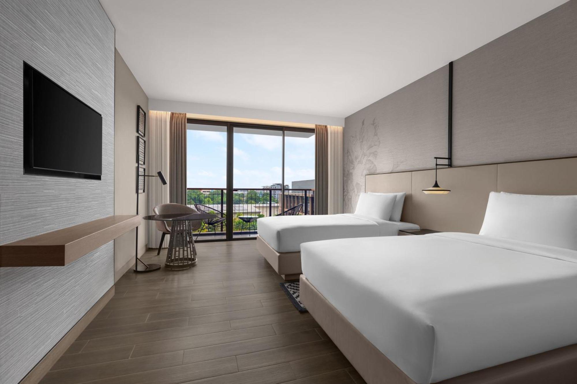 Courtyard By Marriott Bangkok Suvarnabhumi Airport Esterno foto
